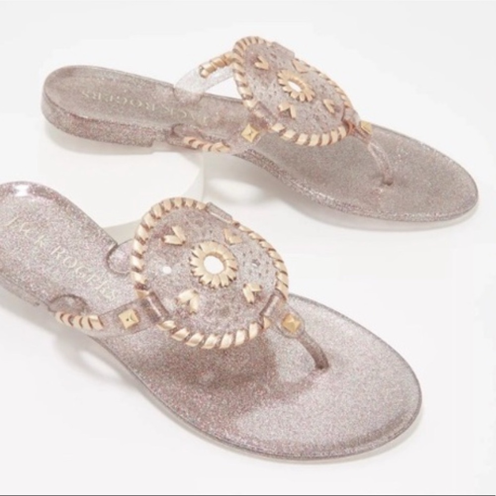 Jack Rogers Georgica glitter sandals